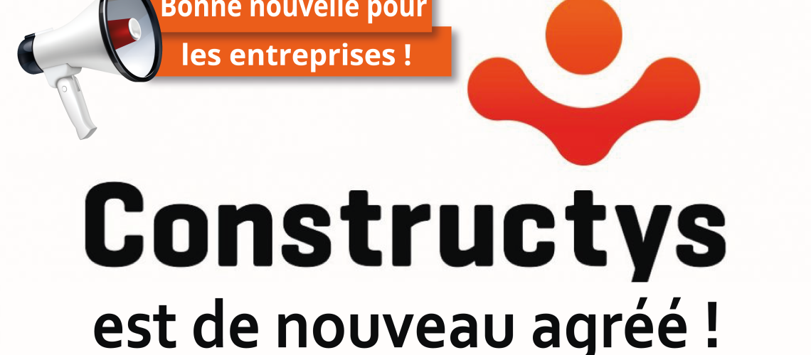 Constructys de nouveau agréé par le Ministère du travail